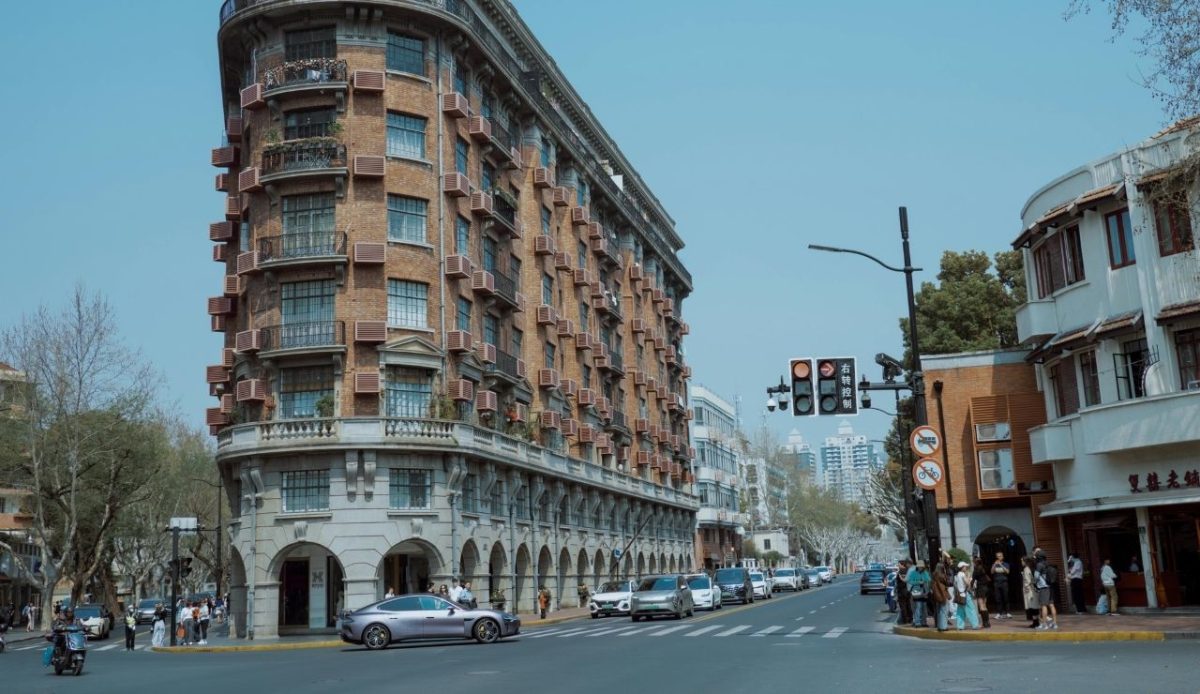 Wukang Mansion on Wukang Road at Huaihai Middle Road, Shanghai                                