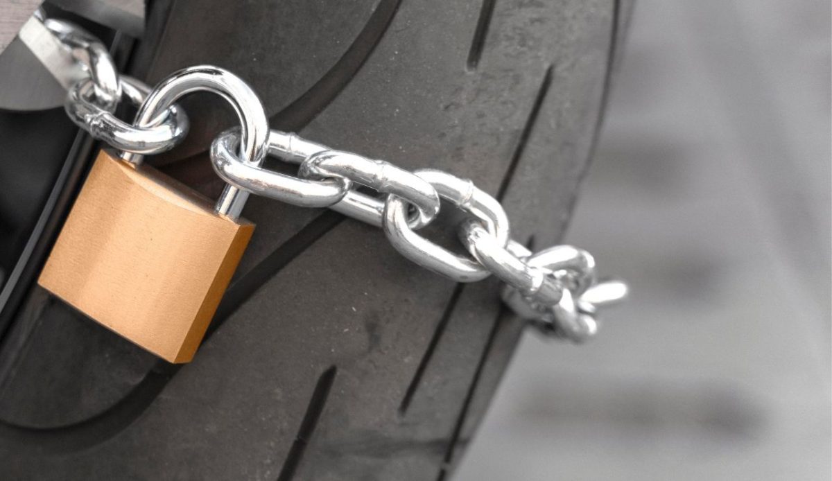 city chain lock for bike                                     