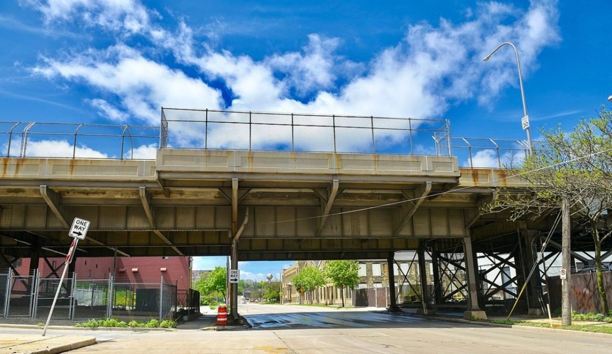 16th Street Viaduct Bridge, Milwaukee, Wisconsin                                   