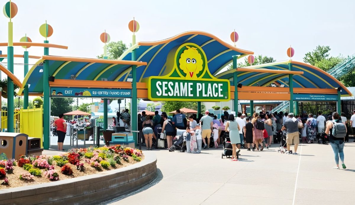 Sesame Place theme park in Langhorne, Pennsylvania 