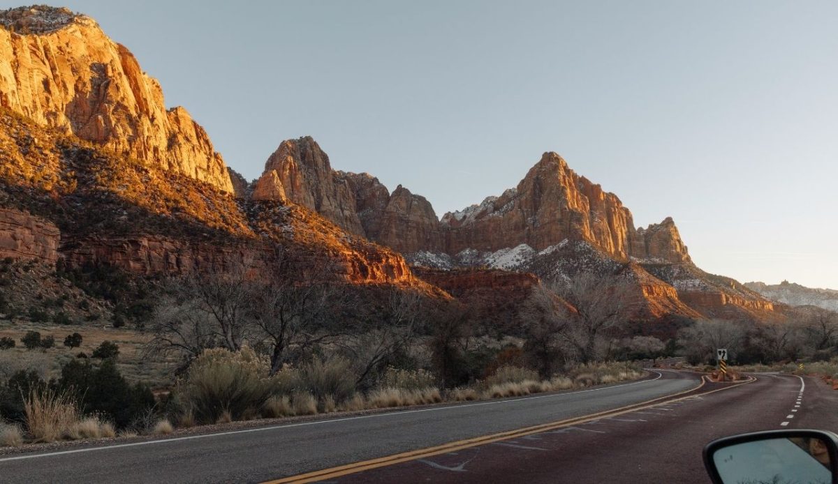 Zion National Park, Utah, USA                            