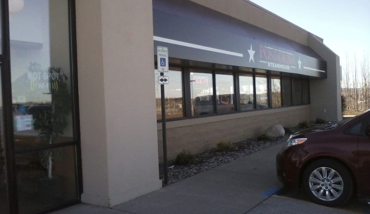 A Ponderosa Steakhouse in West Branch, Michigan                                           