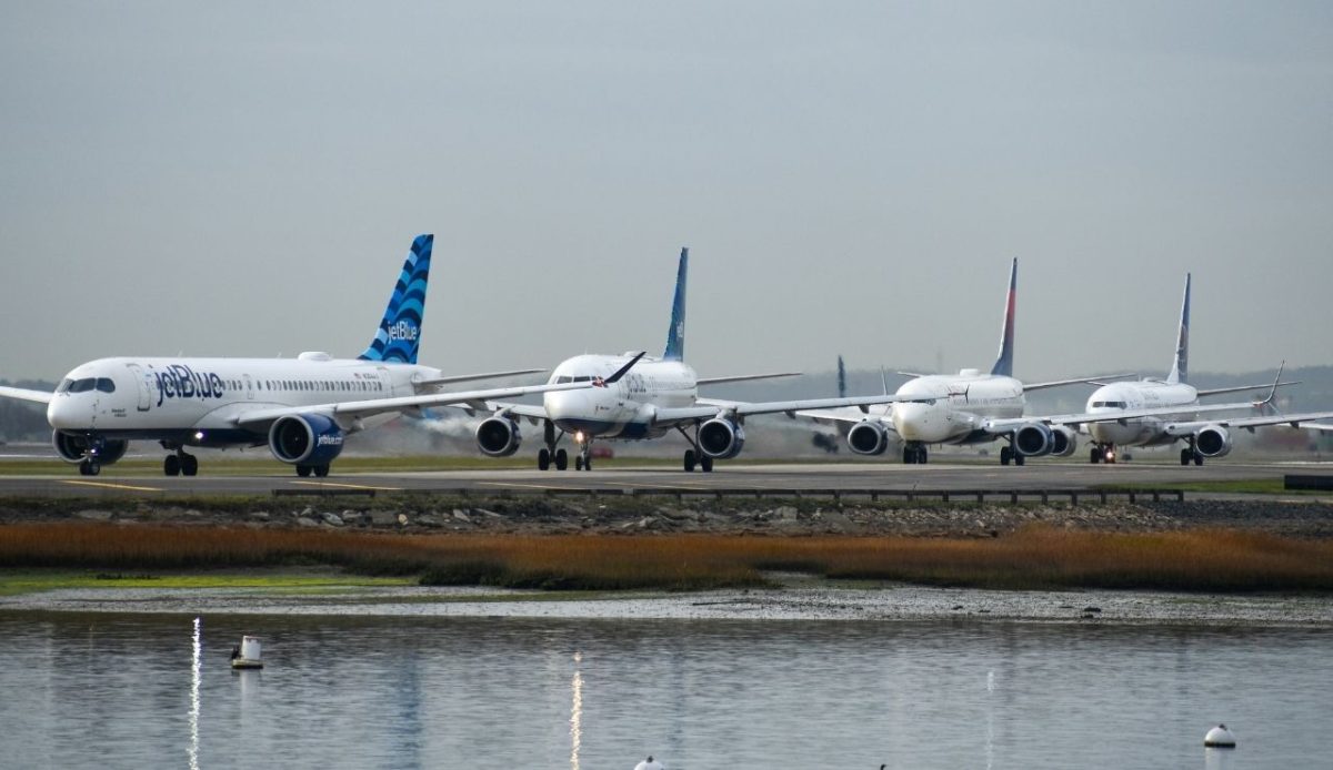 Boston Logan International Airport (BOS), East Boston, Massachusetts, USA              