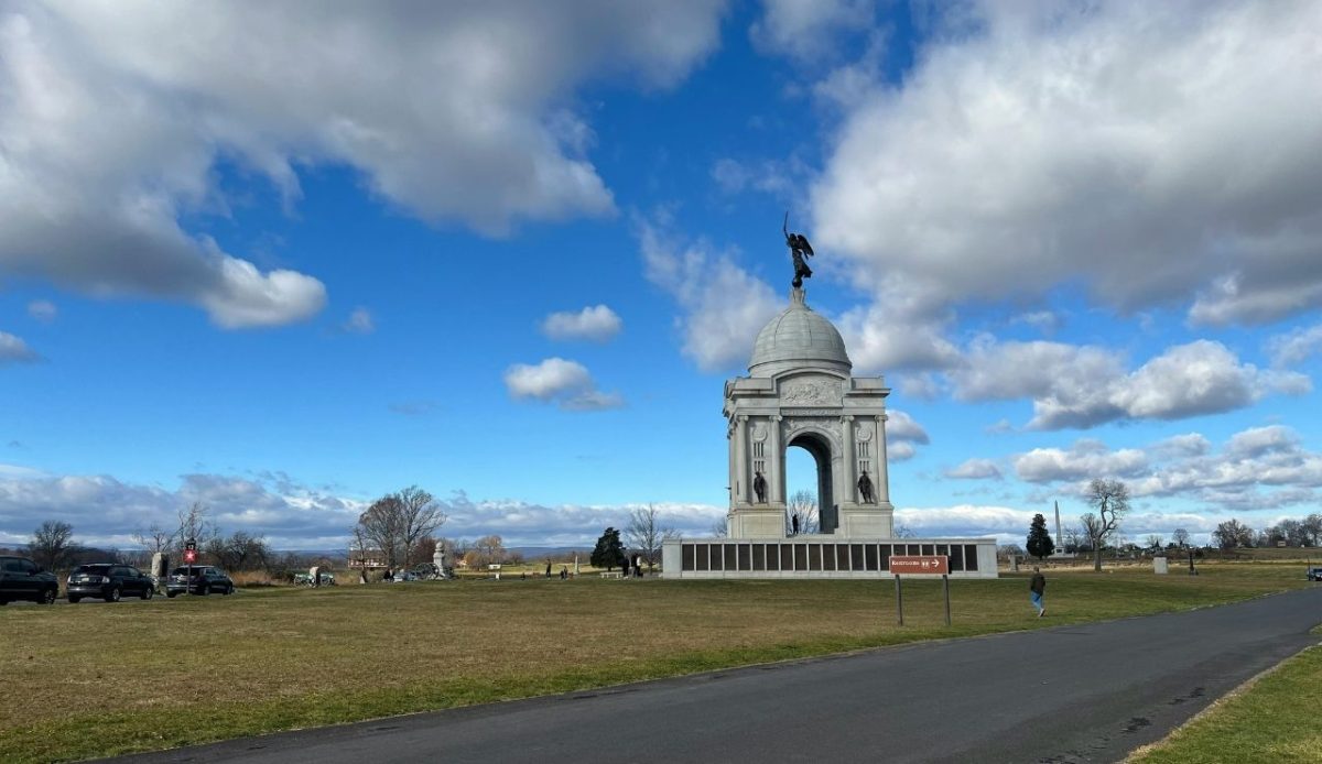 Majestic Pennsylvania Memorial in Gettysburg