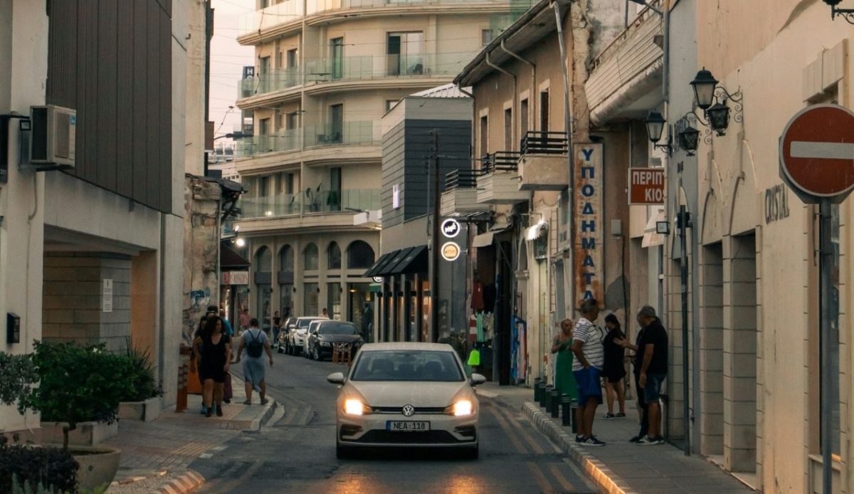 Car in Larnaca, Cyprus                         