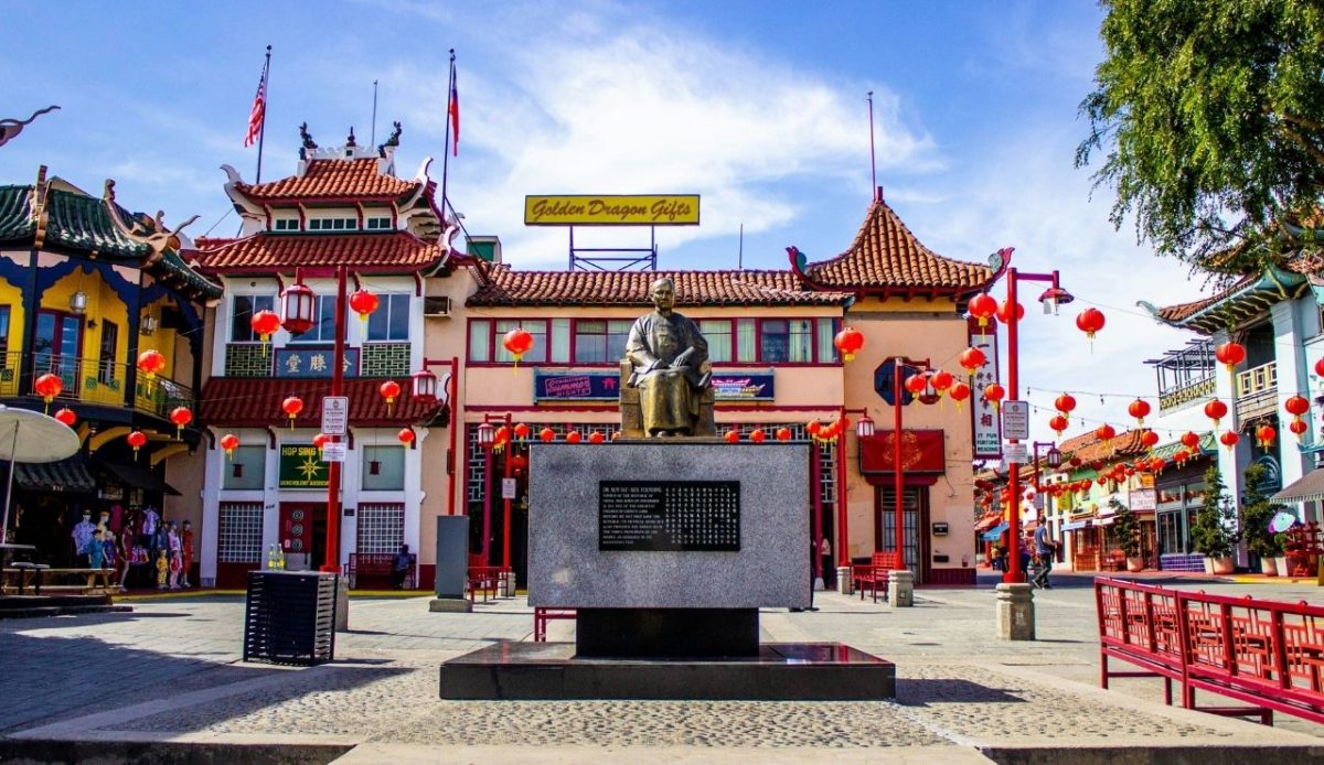 Chinatown, Los Angeles, CA, USA                                   