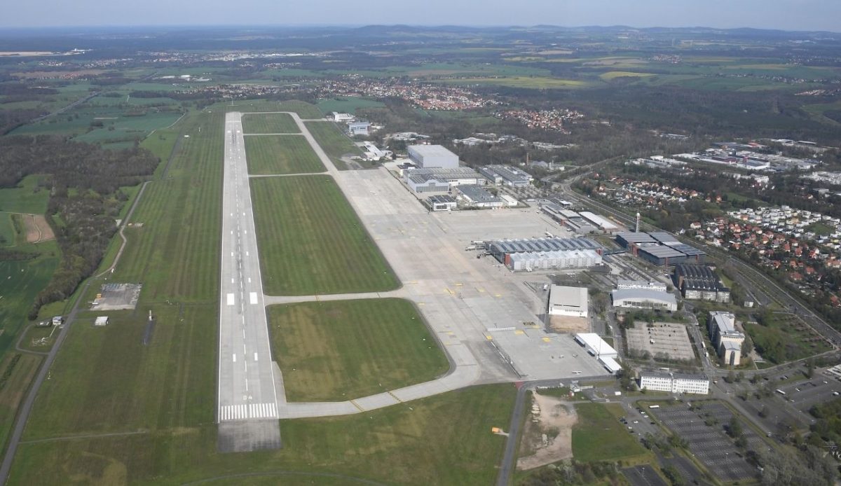Dresden Airport, Saxony, Germany                                   