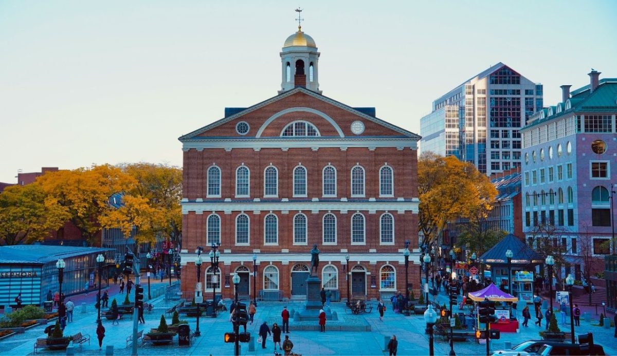 Faneuil Hall Marketplace, South Market Street, Boston, MA, USA                                  
