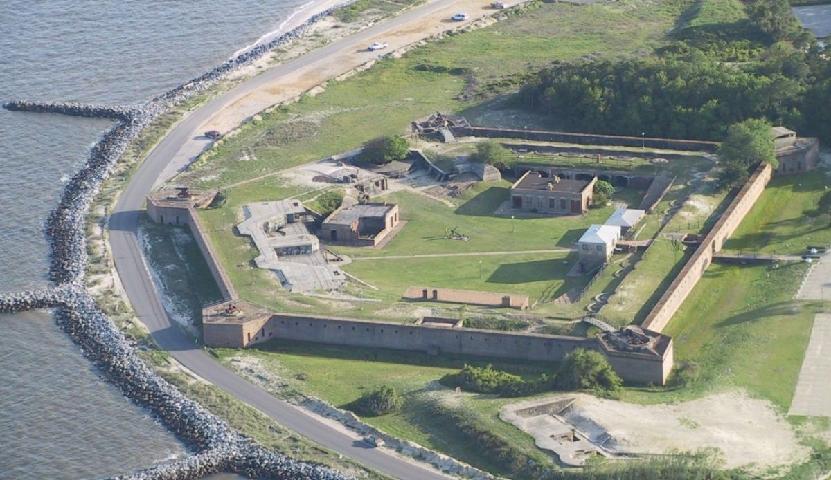 Fort Gaines,  Dauphin Island, Alabama, USA                                  