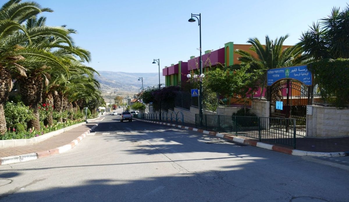 Ghajar Border Dispute Sector Israel Lebanon                                     