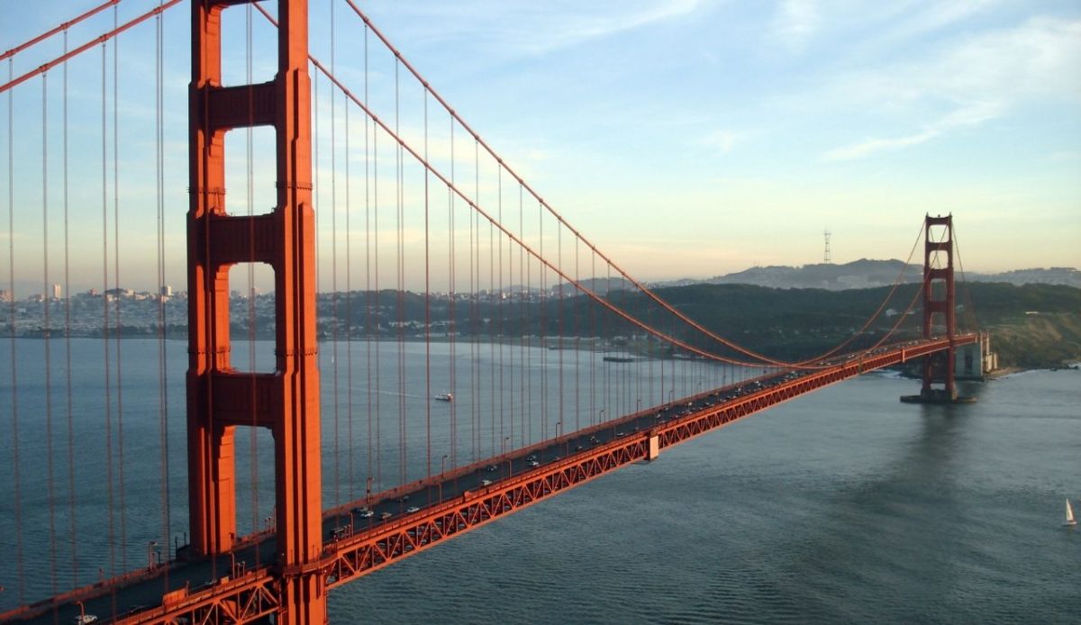 Golden Gate bridge california, 