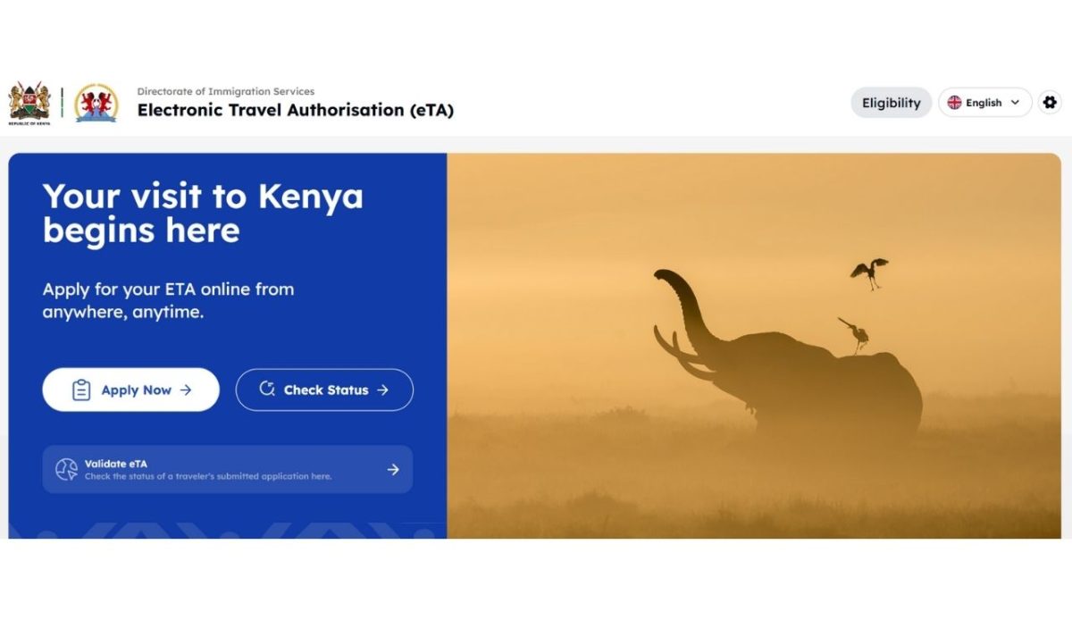Kenya Electronic Travel Authorization                                      