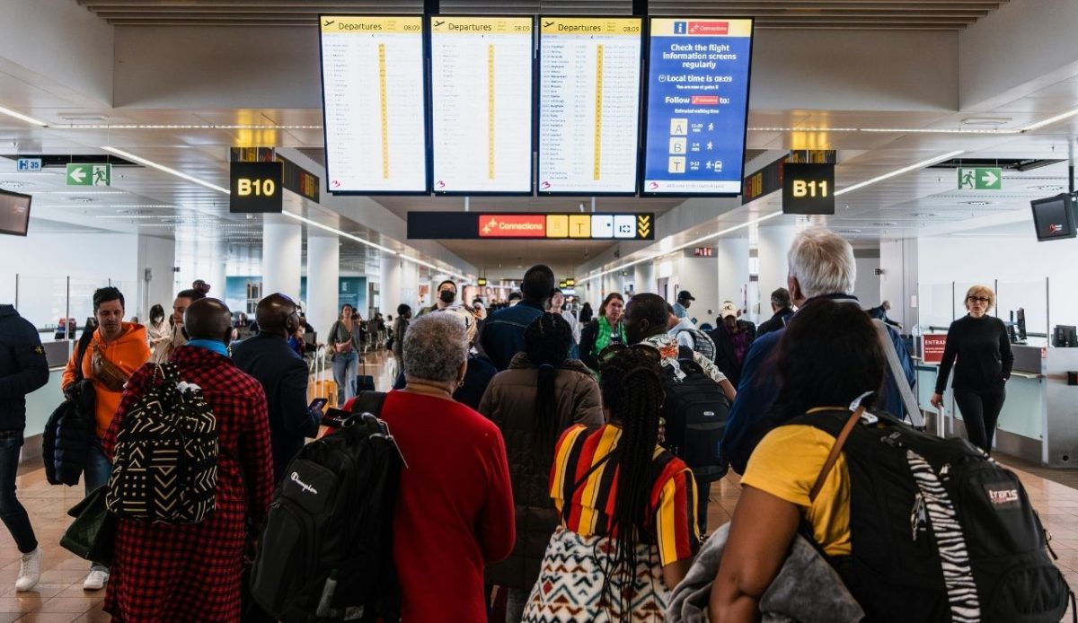 People at Airport   
