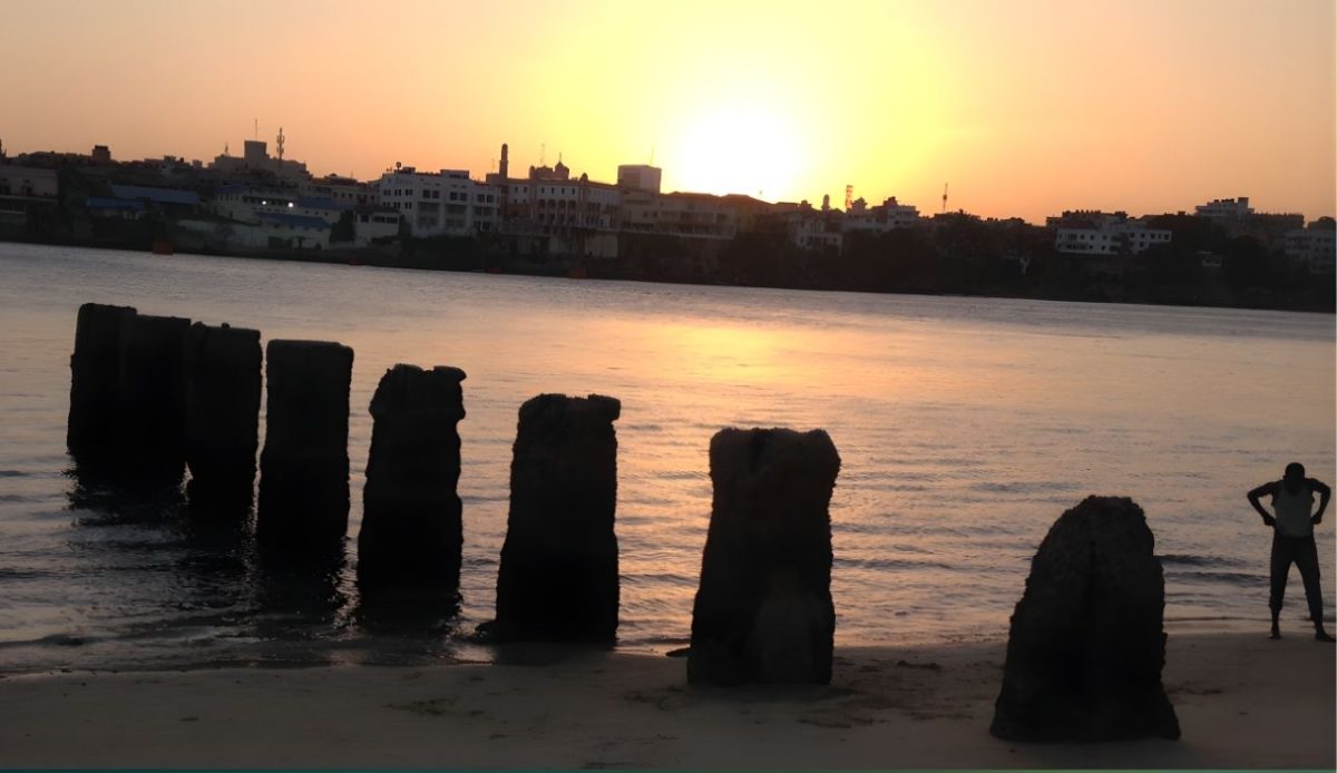 Mkomani beach, Mombasa, Kenya                                
