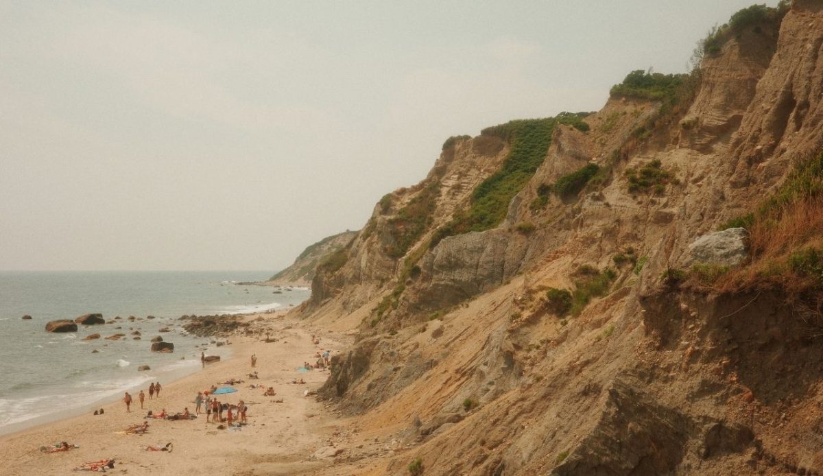 Mohegan Bluffs, New Shoreham Block Island, United States                   