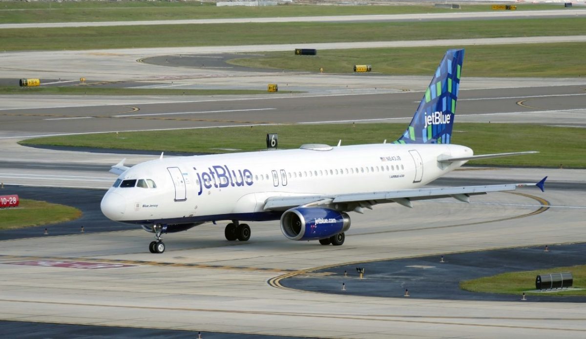 N643JB JetBlue Airbus 320-232,Tampa International Airport (TPA), George J Bean Parkway, Tampa, FL, USA   