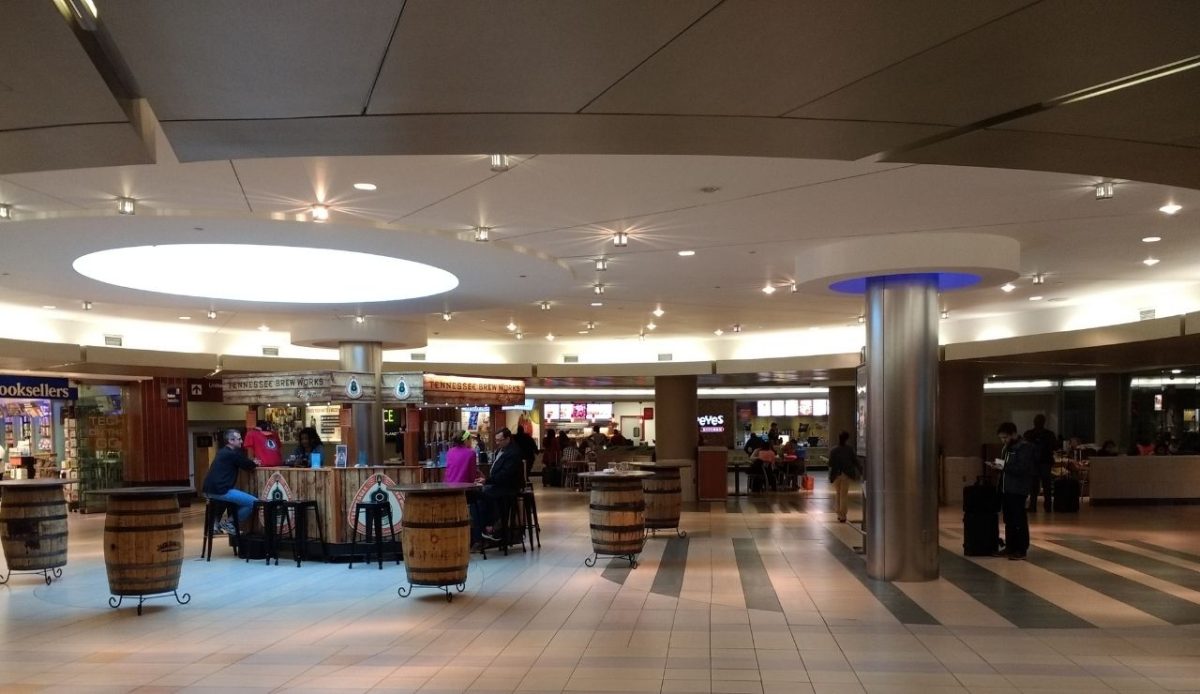 Nashville International Airport terminal                  