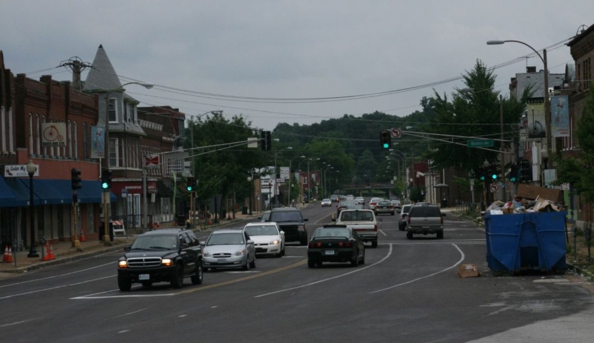 North Broadway Street, Baden, St Louis, USA                                     