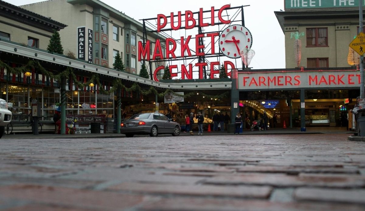 Pike Place Market, Seattle, Washington                                    