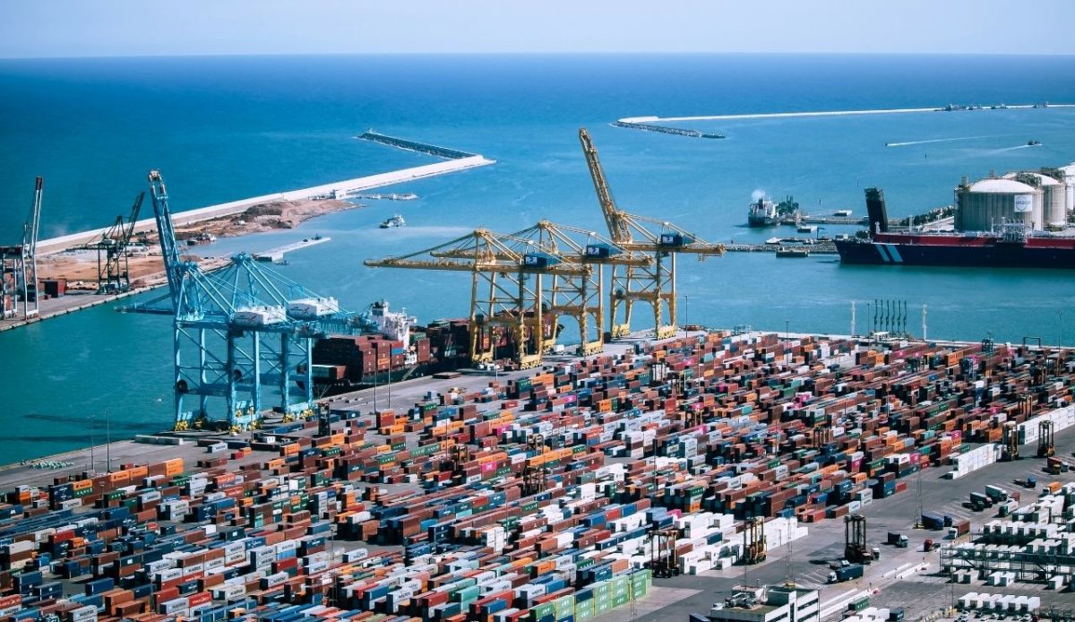 Port of Barcelona, Spain                               