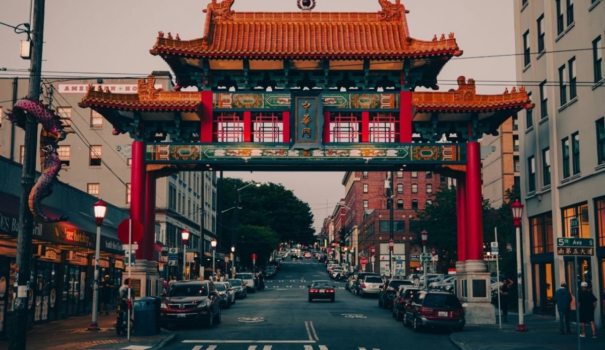 Seattle Chinatown International District                                 