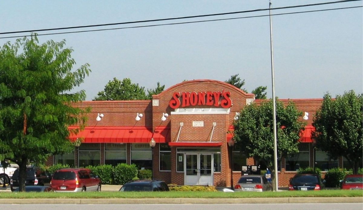 Shoney's in Hendersonville, Tennessee.                                      