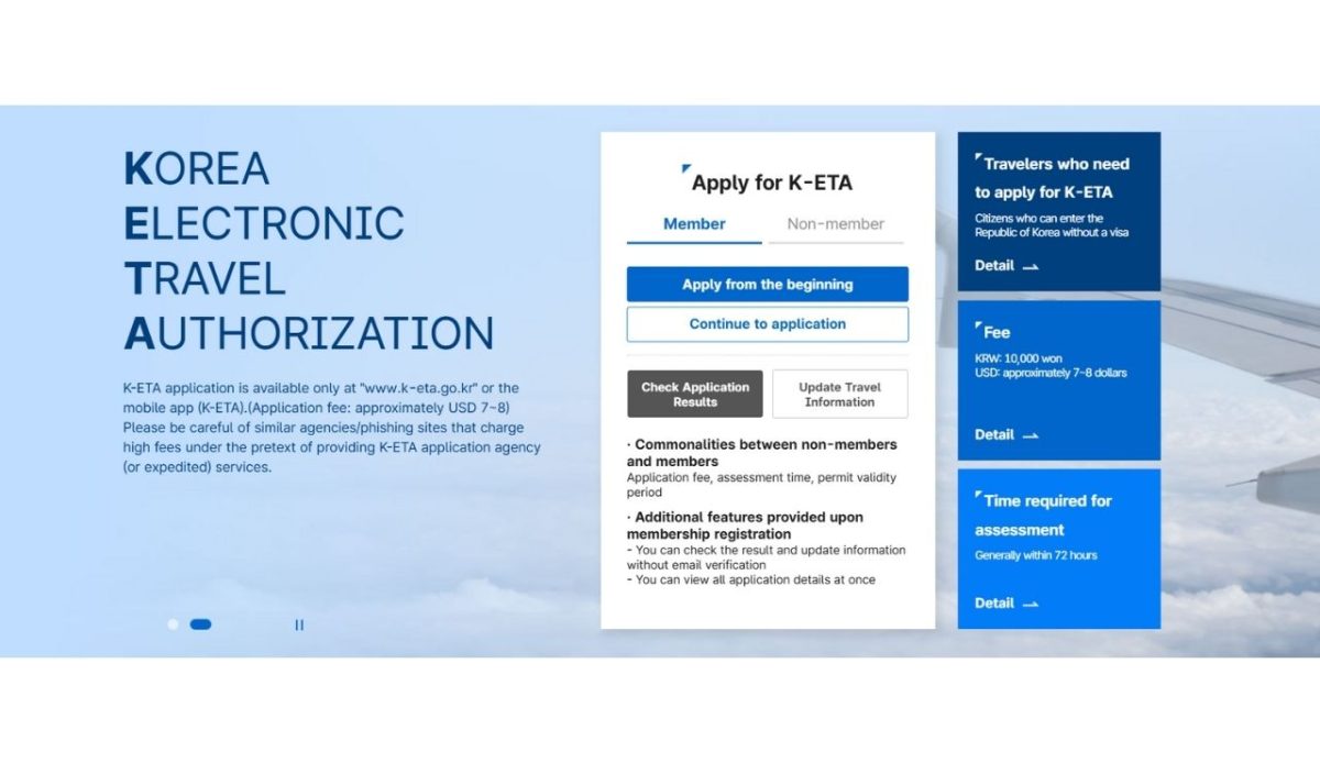 South Korea K-ETA                              
