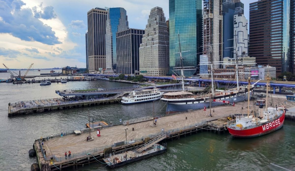 South Street Seaport, New York, NY, United States                                    