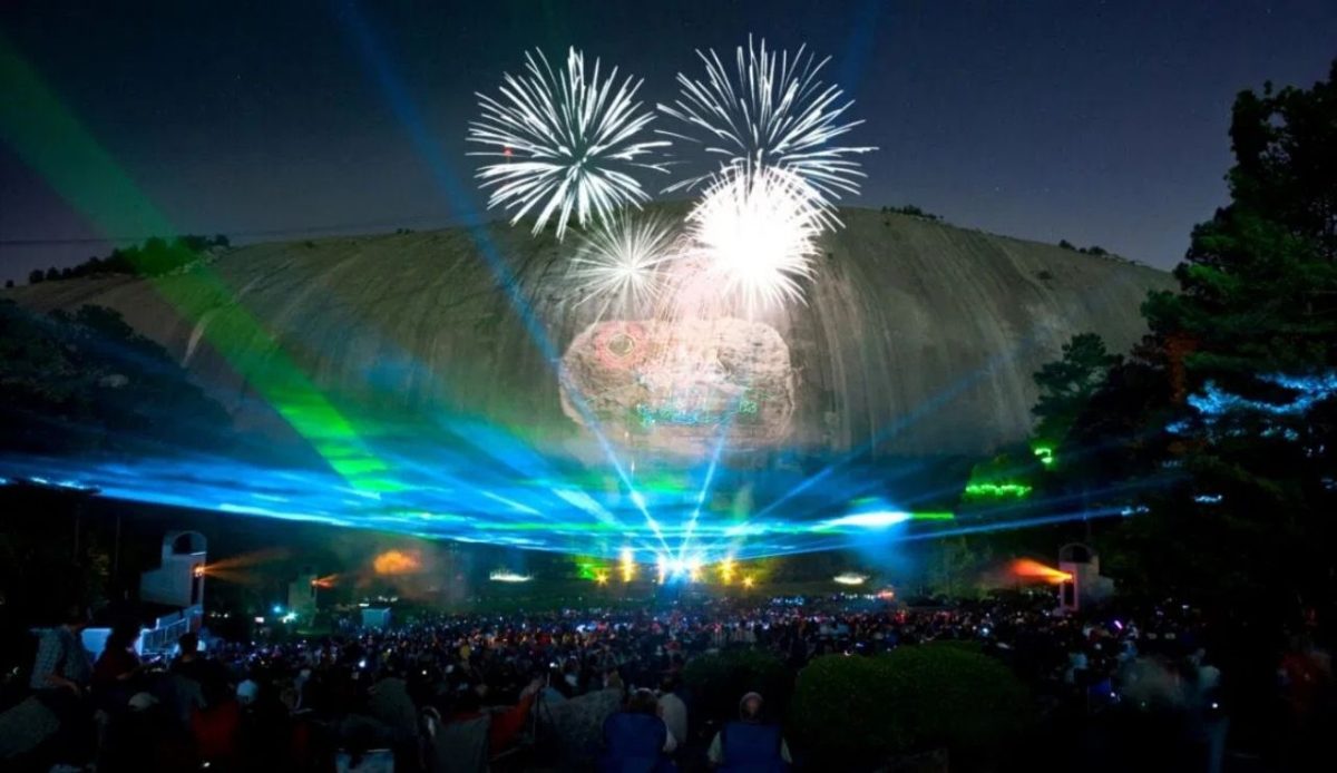 Stone Mountain Laser Show, Georgia                                