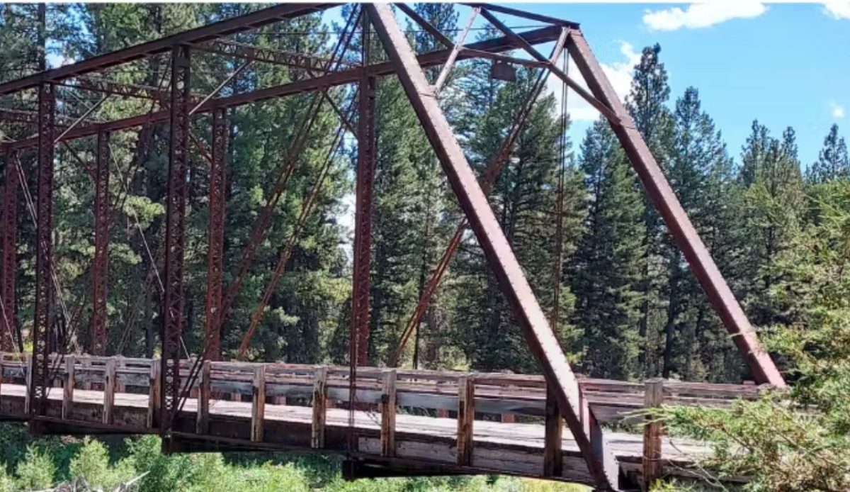 Sunset Hill Road Bridge, Greenough, Montana                                  