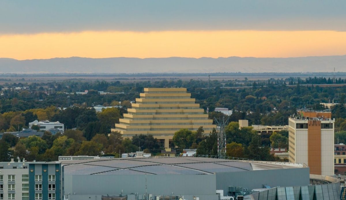 The Ziggurat, West Sacramento,California, USA                                 