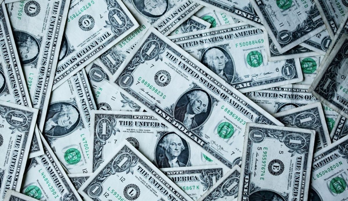 US dollars                            
