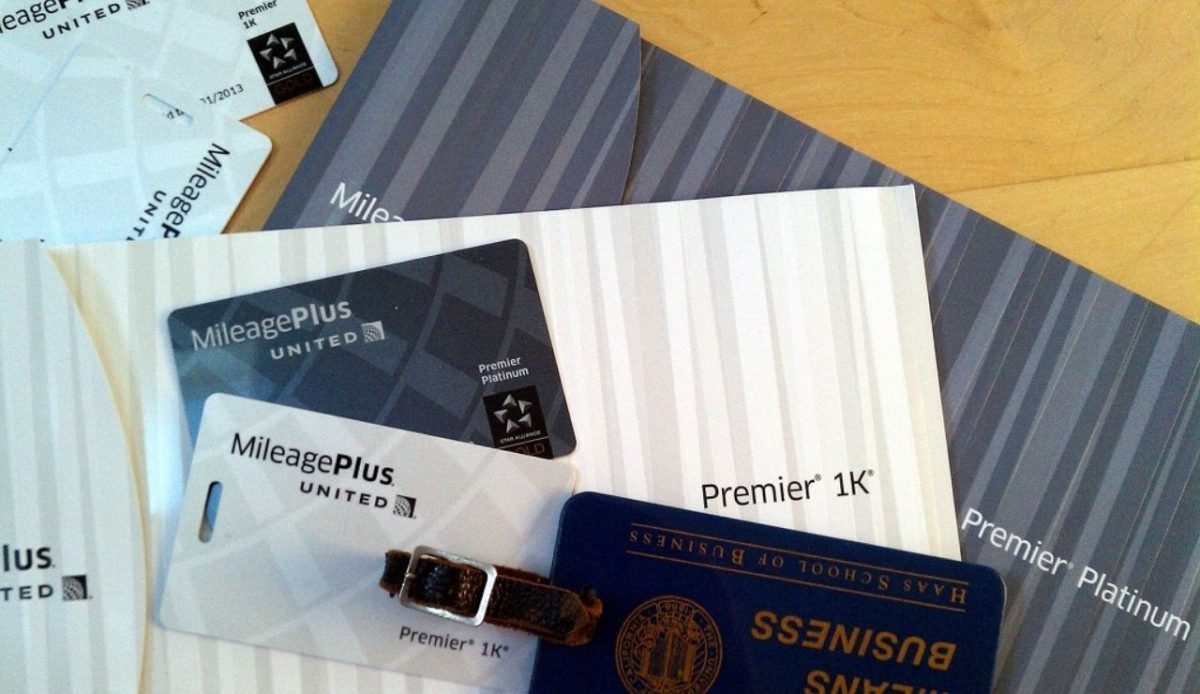 United MileagePlus cards for loyalty program                              