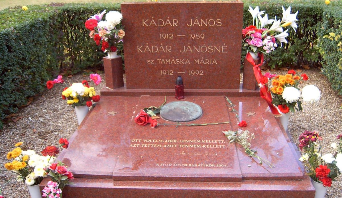 János Kádár (Kerepesi Cemetery, Budapest)