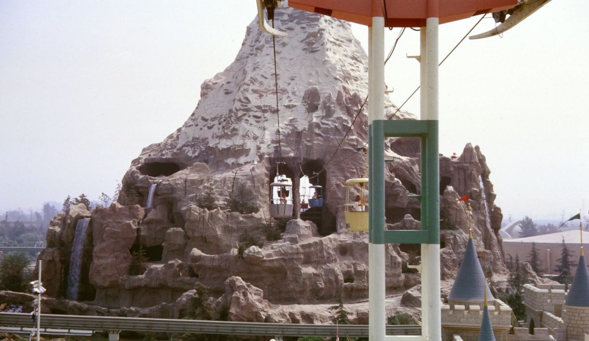 Disneyland Skyway remnants