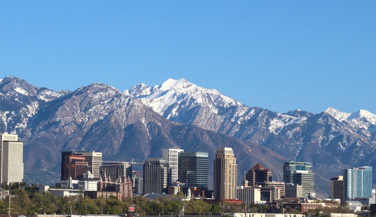 Salt Lake City and the Great Salt Lake, Utah