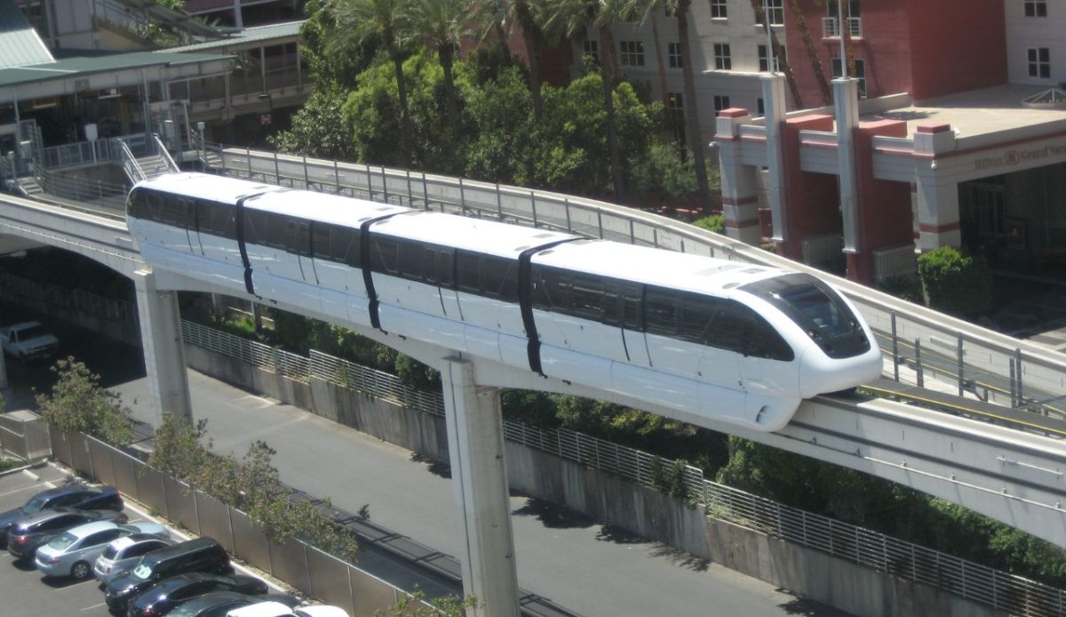 Monorail Platforms And Connector Hallways