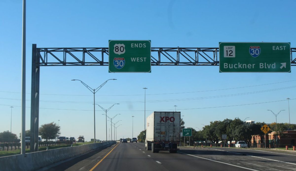 US-80 Eastbound, Dallas TX (I-635 to Forney)