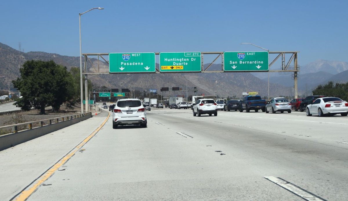 I-605 Southbound, Los Angeles, CA (Pomona Freeway to Firestone Boulevard)