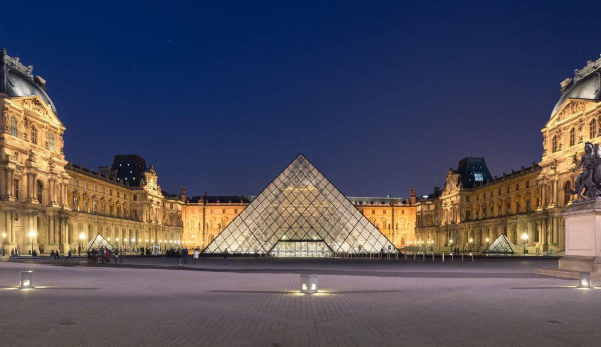 The Mona Lisa, Louvre Museum, Paris