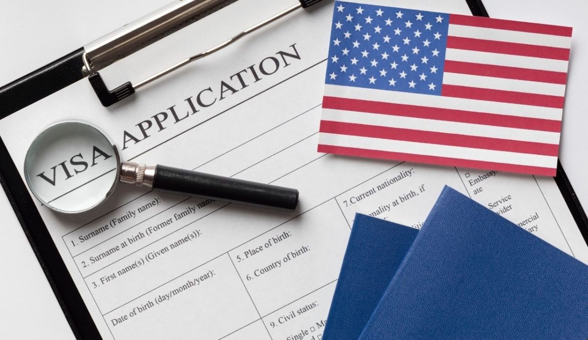 Visa application for america arrangement                           