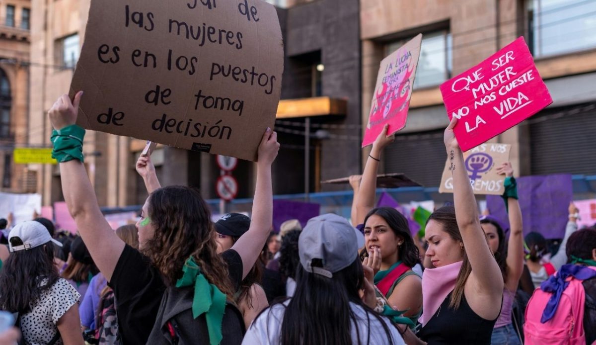 Women at Protest                                   