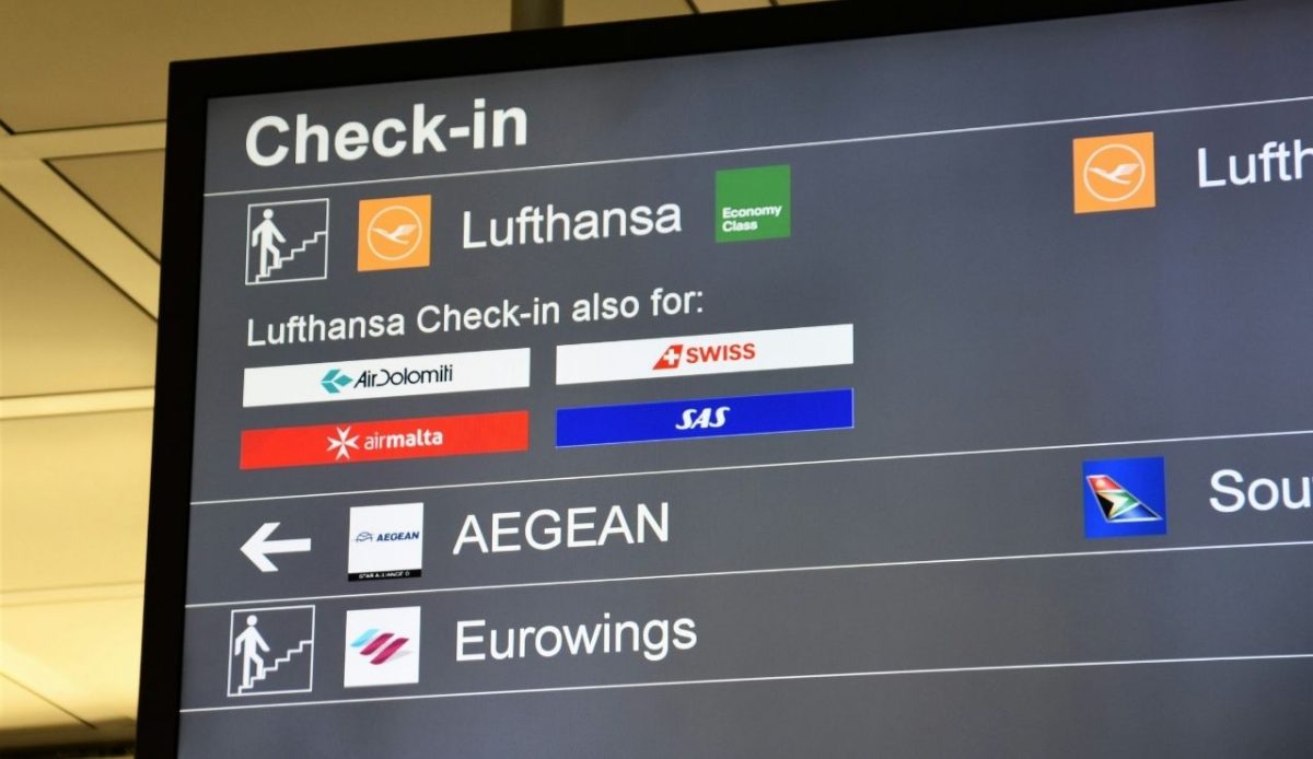 airport check-in                            