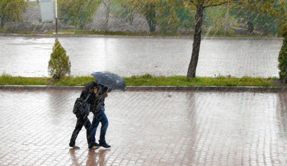 heavy rainfall                              