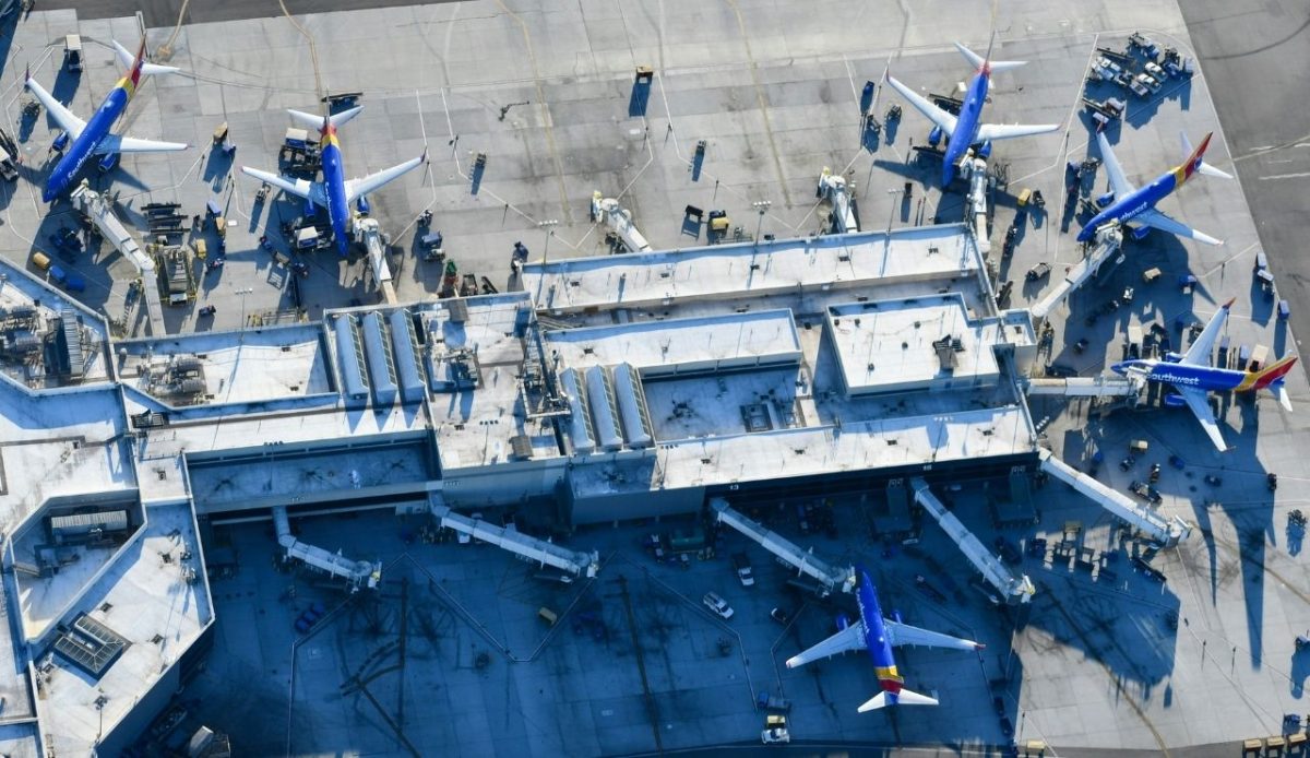Terminal 1 at Los Angeles International Airport (LAX), World Way, Los Angeles, CA, USA          