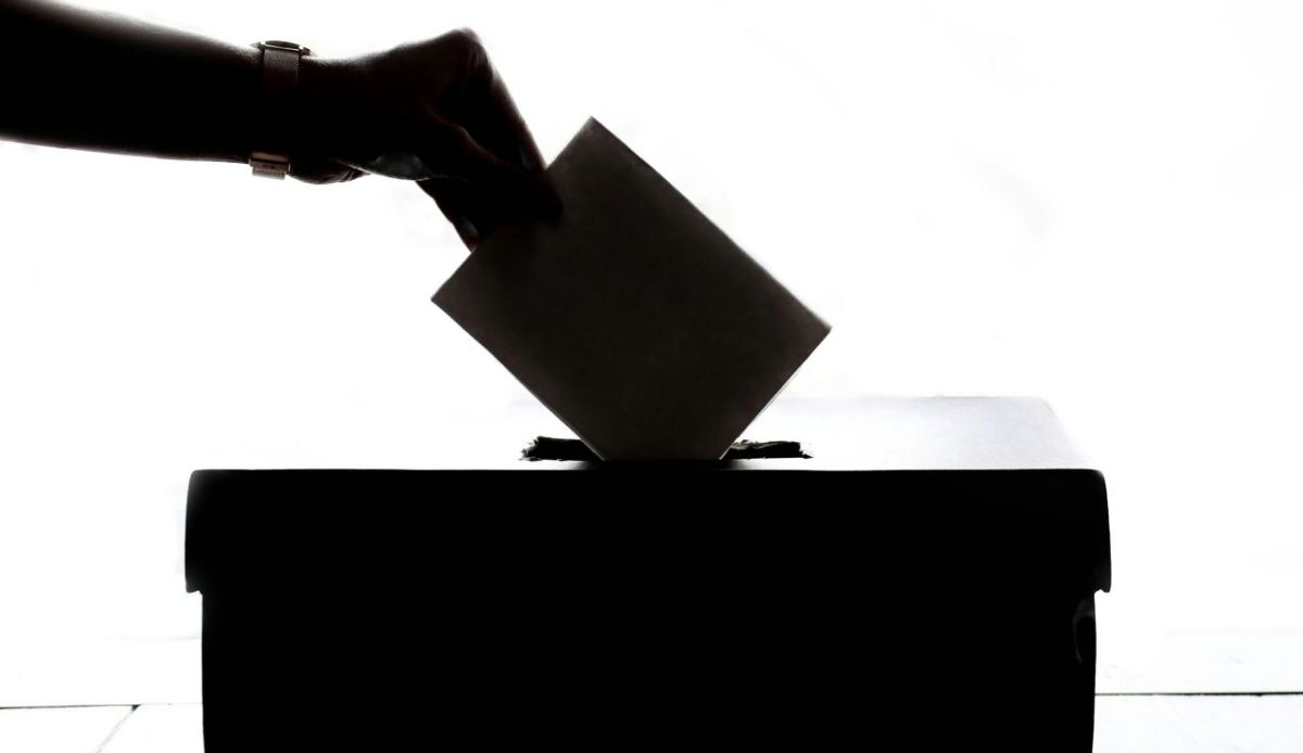 person voting                               