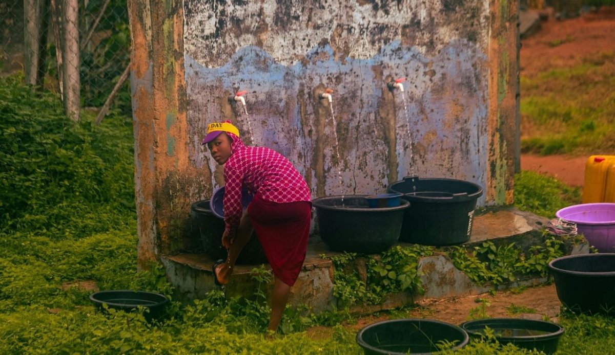 water supply in africa                             