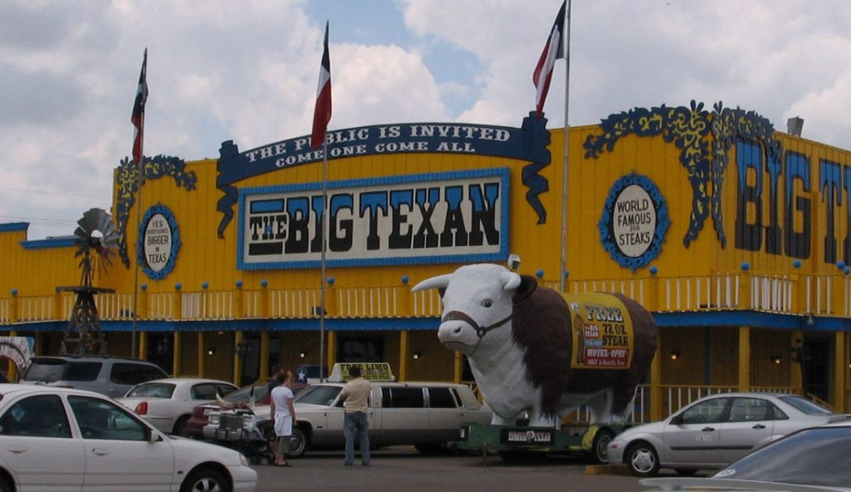 The Big Texan, Amarillo, Texas