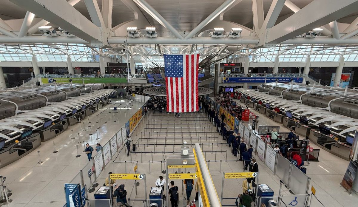 Domestic to International at JFK