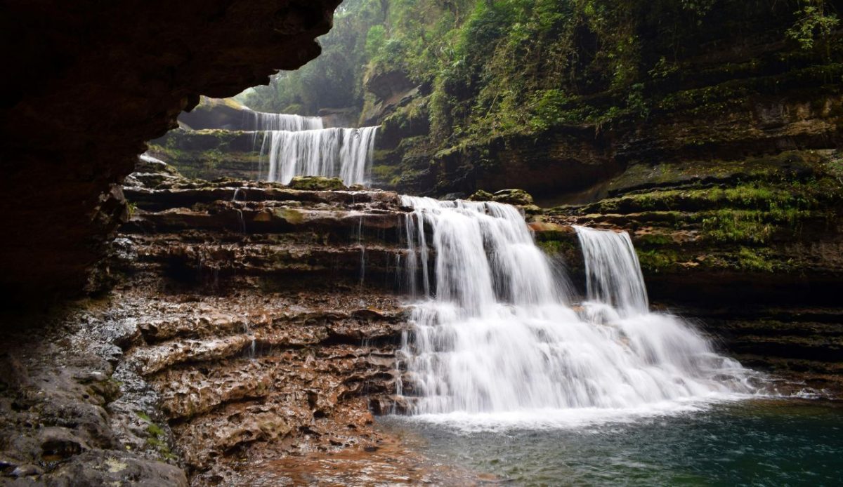 Mawsynram and Cherrapunji, India